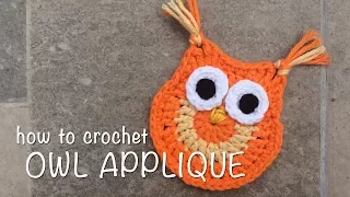 How To Crochet Owl Applique