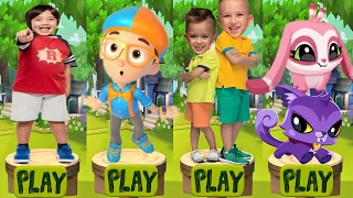 Tag with Ryan vs Blippi Adventure Run vs Dash Tag vs Vlad and Niki -Run Gameplay