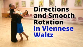 Directions and Smooth Rotation in Viennese Waltz | Natural Turn, Closed Change, Reverse Turn