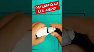 PATLAMAYAN LED AMPUL #shorts #led #ampul