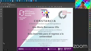 Aula invertida Ana Ma. Berruecos Vila e Indira Ochoa Carrasco  Ibero CDMX