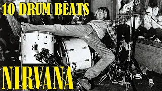 10 Nirvana drum beats by Dave Grohl, Dale Crover & Chad Channing