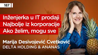 Marija Desivojević Cvetković, matematičarka, Delta Holding & Ananas - Pojačalo podcast EP 187