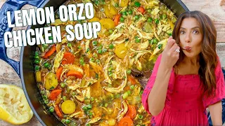 Lemon Chicken Orzo Soup: Healthy and Budget-Friendly!