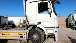 Mercedes Truck Accident Cabin repair and Restoration |  Full Video | Truck World 1 |