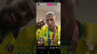 Após campeão das Olimpíadas Richarlison Fala dos Argentinos e do "Careca"