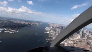 Complete 25 minute HELICOPTER RIDE in NEW YORK CITY ( NYC ) revisited 2018 - start to finish.