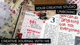 Your Creative Studio Unboxing | Creative Journal with me | May 2021