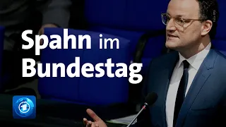 Kritik am Gesundheitsminister: Spahn zur Fragestunde im Bundestag