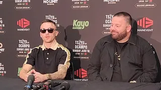 Sam Goodman, aka, "Mr Mandatory", Post Fight Press Conference.