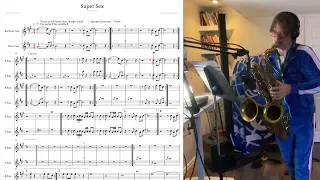 Super Sex: Morphine Sheet Music Tutorial for Double Sax