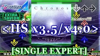 [High-HS] DDR A (2018) - Chronos (walk with you remix) [SINGLE EXPERT] 譜面確認＋クラップ
