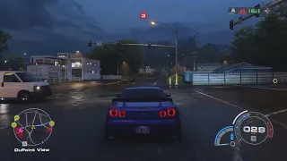 Need For Speed Unbound Gameplay (4K)( Nissan Skyline R34 GTR V-SPEC)