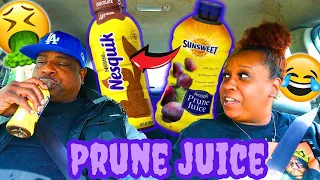 REPLACING HIS CHOCOLATE MILK WITH PRUNE JUICE PRANK! | MUST WATCH *HILARIOUS REACTION*