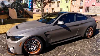 BMW M4 GTS - Forza Horizon 5 | Logitech G29 Steering Wheel Gameplay  |  max graphics RTX4090