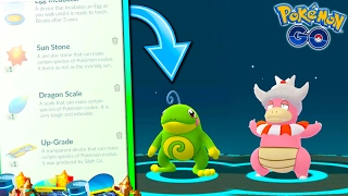 HOW TO GET/USE NEW EVOLUTION ITEMS IN POKEMON GO! + EVOLVING TO NEW GEN 2 POKEMON!