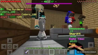 Winning as a murder in minecraft pe murderer mystery