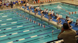 Jack Levant Demolishes State Record, and Everyone Else | Boys 200 Free A Finals | 2018 UIL 6A State