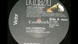 Grey & Hanks - You Fooled Me (12 inch 1978)