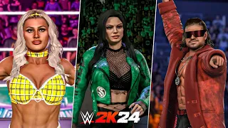 WWE 2K24: Amazing Updated Attires & Created Superstars To Download