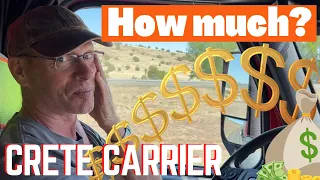 How Much MONEY Am I Making at CRETE CARRIER?