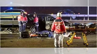 Unfall B27: Mehrere Verletzte nach Unfall – Bundesstraße war voll gesperrt