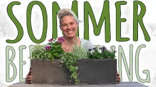 SOMMERBEPFLANZUNG FÜR DEN BALKON - SOMMER DEKO DIY