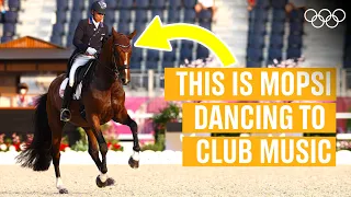 🐴 🎵 The "rave horse's" amazing #Tokyo2020 routine!