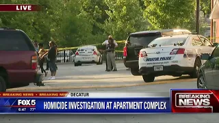 Homicide investigation at Decatur apartment