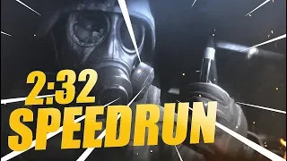 RESIDENT EVIL 2 Forgotten Soldier Speedrun 2:32 No Damage