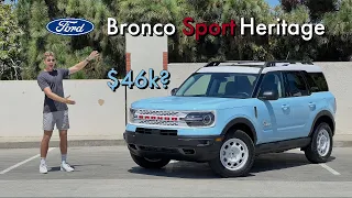 2023 FORD BRONCO SPORT HERITAGE LIMITED | Is it Worth $46k?