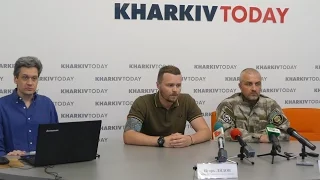 Пресс-конференция по факту взрыва на базе роты патрульной полиции "Схiдний корпус"