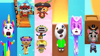 100 Funny Fails Talking Tom Gold Run VS Tom Hero Dash VS Tom Gold Run 2