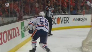 Oilers strike twice in just over a minute in Game 1 vs Ducks
