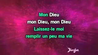 Karaoké Mon Dieu - Edith Piaf *