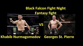 Хабиб Нурмагомедов против Жоржа Сен-Пьера БОЙ В UFC 4/ FANTASY FIGHT