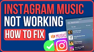 FIX INSTAGRAM MUSIC NOT WORKING 2024 | Instagram Music Not Showing All Songs Fix