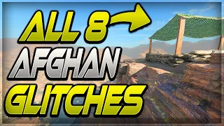 ALL *8* WORKING "AFGHAN" GLITCHES - Hiding Spots/Wallbreach/Ledges (MODERN WARFARE 3 GLITCHES)