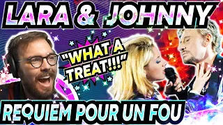 Lara Fabian and Johnny Hallyday | Requiem Pour Un Fou Vocal Coach Reaction "What a Treat!!!"