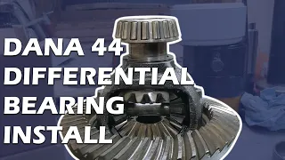 Dana 44: Replacing side and pinion bearings (True Spirit #16)