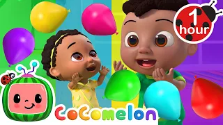 Rainbow Color Balloon Song with Cody | CoComelon Nursery Rhymes & Kids Songs