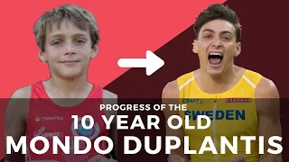 ARMAND MONDO DUPLANTIS - Progress of the 10 year old WorldRecordHolder🔥 Track & Field