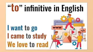 How do you use the TO infinitive in English with examples