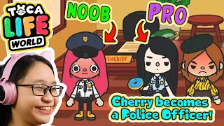 Toca Life World - Cherry Becomes a Police Officer!!!