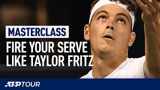 Serve Tips With Taylor Fritz | MASTERCLASS | ATP