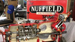 Nuffield 460 sectioned gearbox