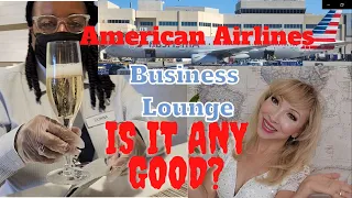 American Airlines Business Class Lounge American Admirals Club Flagship Lounge Los Angeles LAX 2022