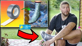 PASIDARYK BATUS IŠ LIPNIOS JUOSTOS | 5 Min Crafts Life Hacks