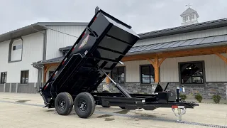 2021 H&H Trailer 76"x12' Dump Trailer 9990# GVW