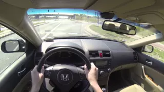 2007 Honda Accord 2.0 i-VTEC 16V POV Test Drive